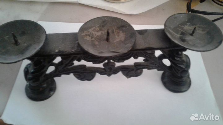 Подсвечники,свечка