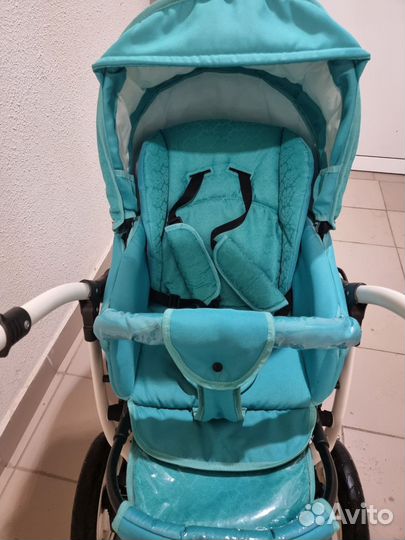 Коляска 2 в 1 индиго