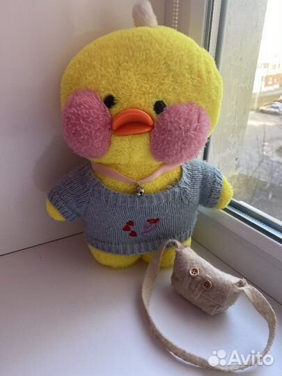 Мягкая игрушка уточка лалафанфан