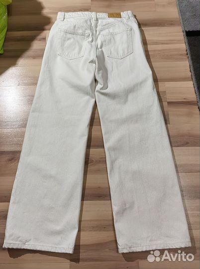 Джинсы женские широкие