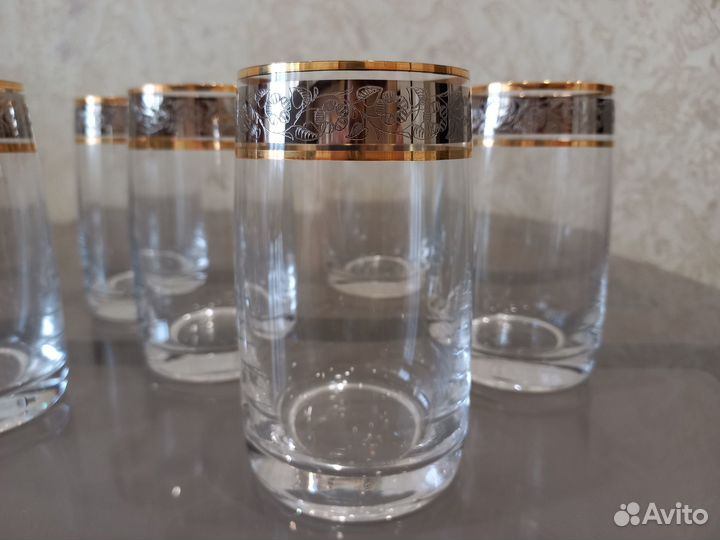 Бокалы Bohemia, Чехия, 6 шт, объем 250 мл