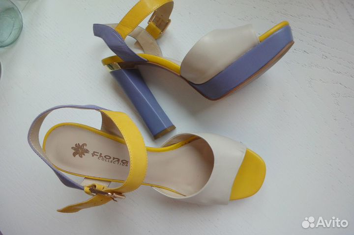 Босоножки натуральная кожа 39