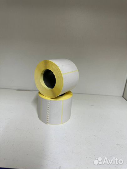 Термо этикетка 75х120