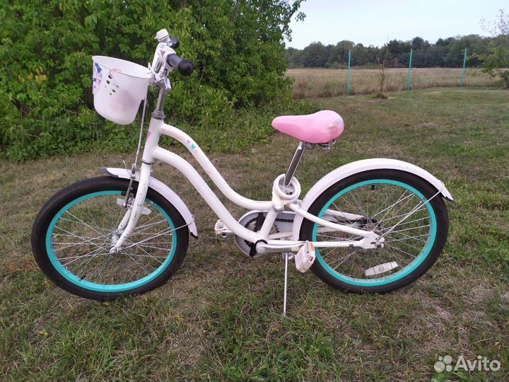 Велосипед для девочки 5-9 лет, 20 дюймов