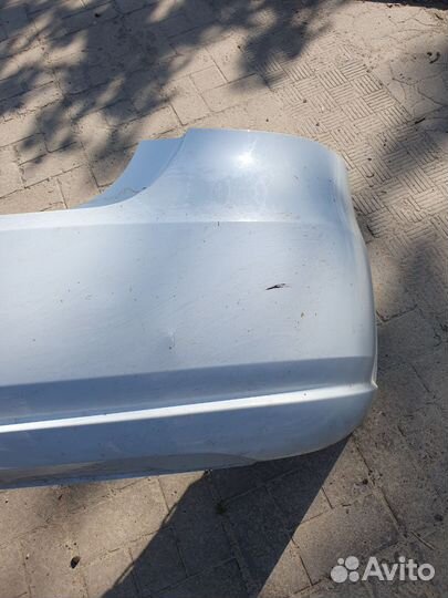 Бампер задний Фольксваген поло седан дорестайлинг