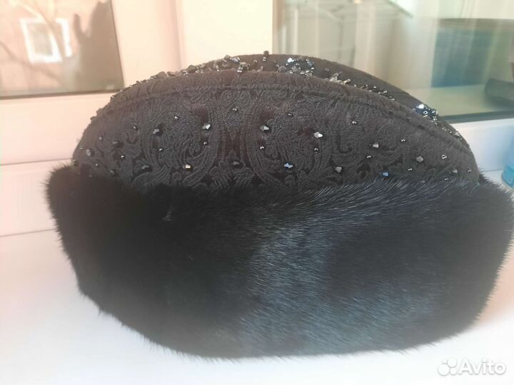 Боярка-пилотка женская норковая