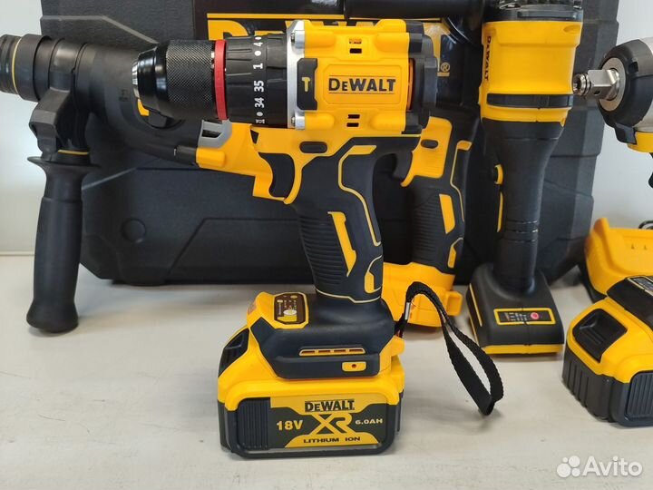 Набор инструментов DeWalt 4 в 1