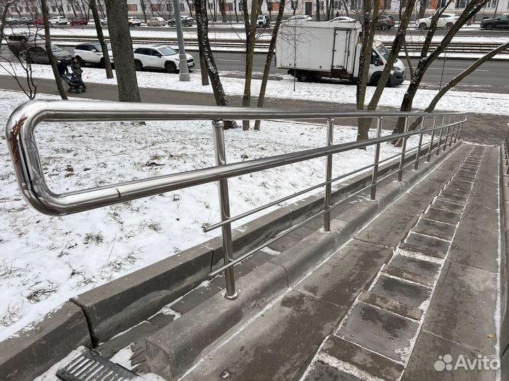 Перила из нержавейки