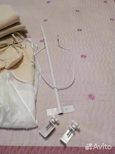 Балдахин, держатель, бортики для кроватки