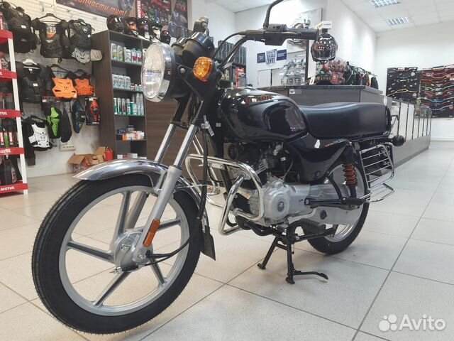 Мотоцикл Bajaj Boxer 100ES Чёрный