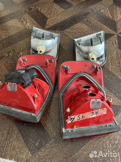 Передние и задние фонари На Ауди 100 93