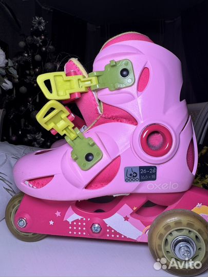 Ролики детские бу 26-28 размер