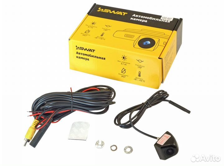 Универсальная камера заднего вида swat VDC-007