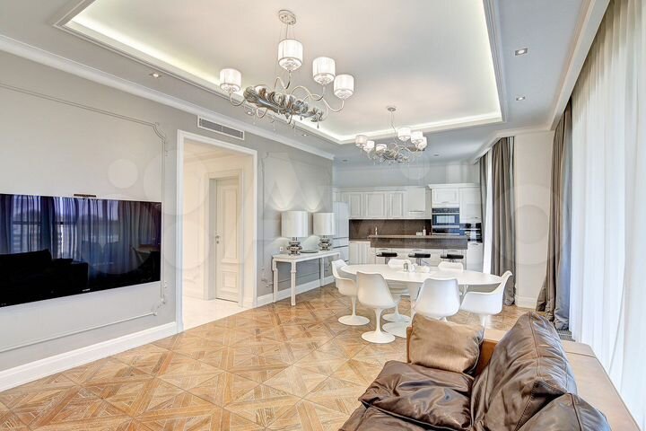 3-к. квартира, 104,9 м², 6/6 эт.