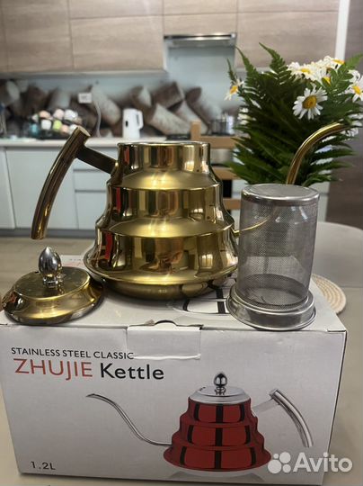 Чайник стальной