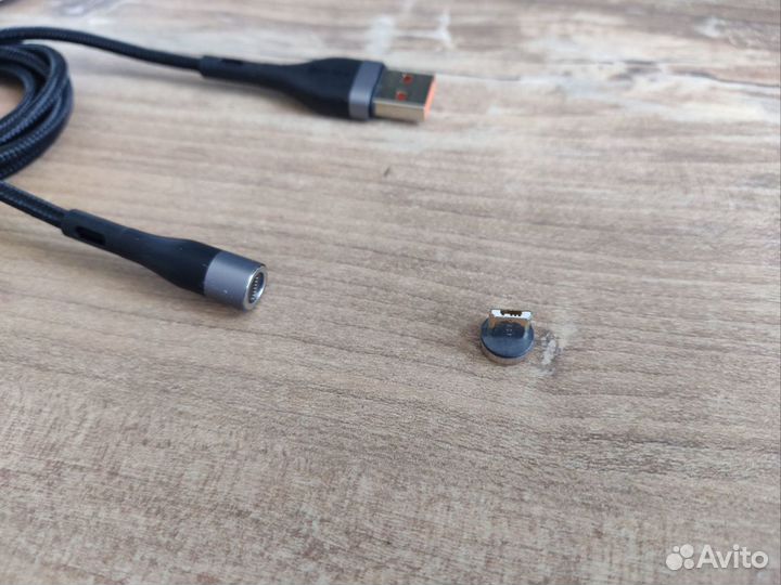 Кабель Магнитный штекер / MicroUsb на USB /Baseus