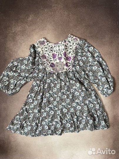 Платье для девочки zara 104
