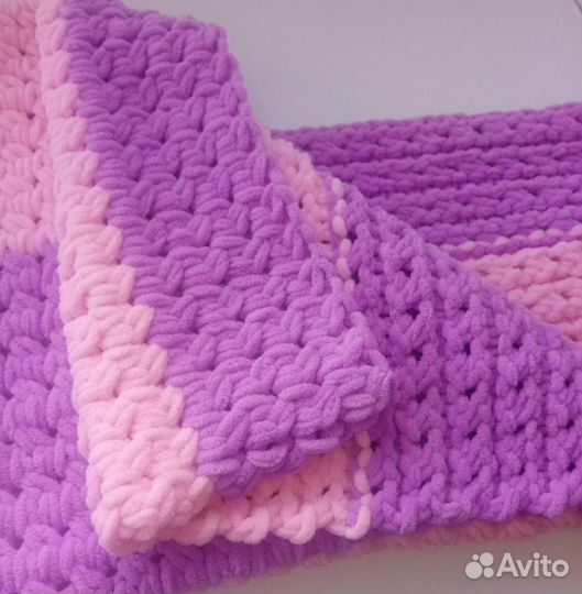 Плюшевый плед Alize Puffy