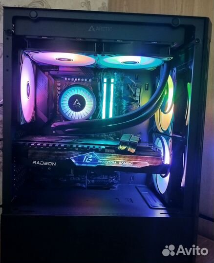 Игровой пк ryzen 5 7600X RX 7800 XT