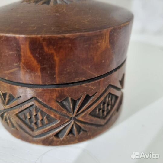 Шкатулка деревянная СССР