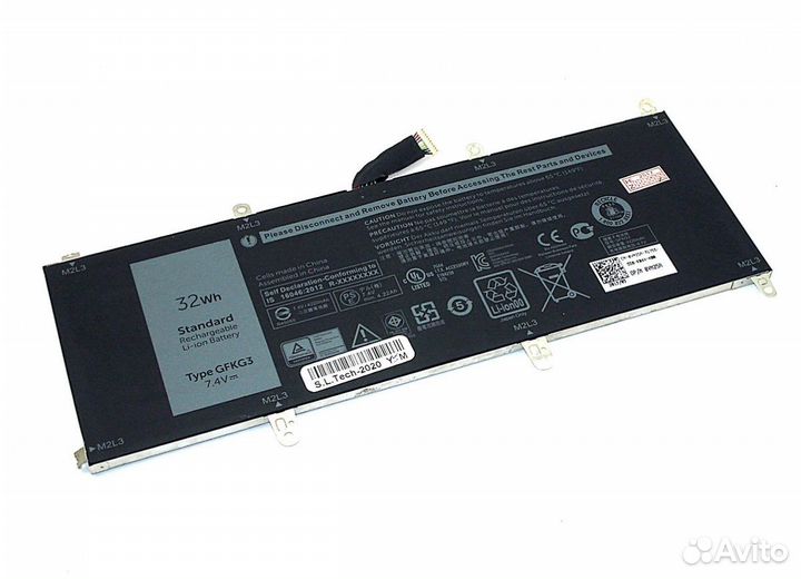 Аккумулятор к Dell Venue 10 Pro 5056 (gfkg3) 7.4V