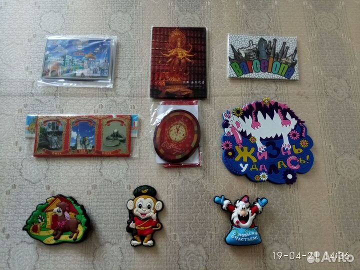 Магнитики на холодильник