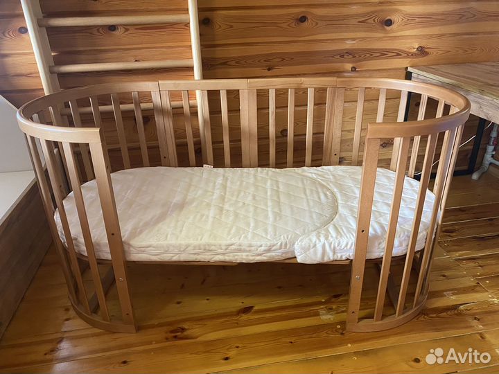 Детская кровать трансформер Ellipsebed