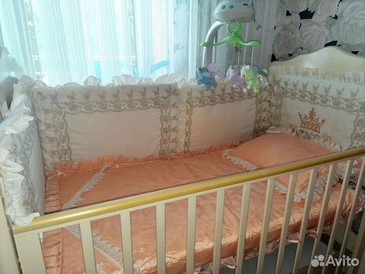 Бортики в детскую кроватку