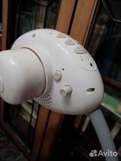 Детские электрокачели с шезлонгом