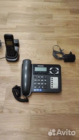 Телефон Panasonic домашний, KX-TG6461RU объявление продам