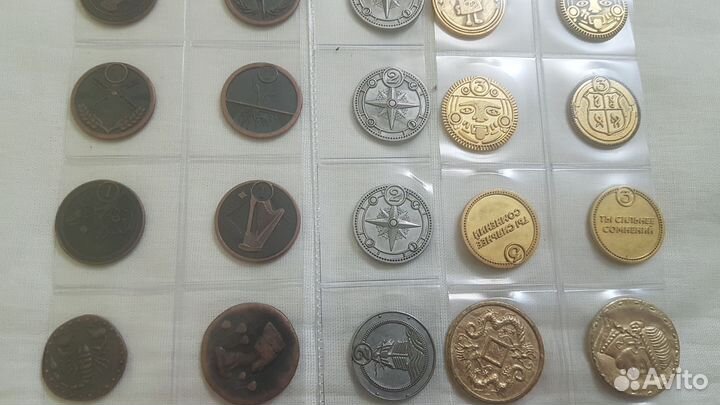 Жетоны из Пятерочки и Магнита