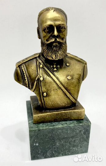 Бюст. Высоцкий. Дзержинский. Николай II. Бронза