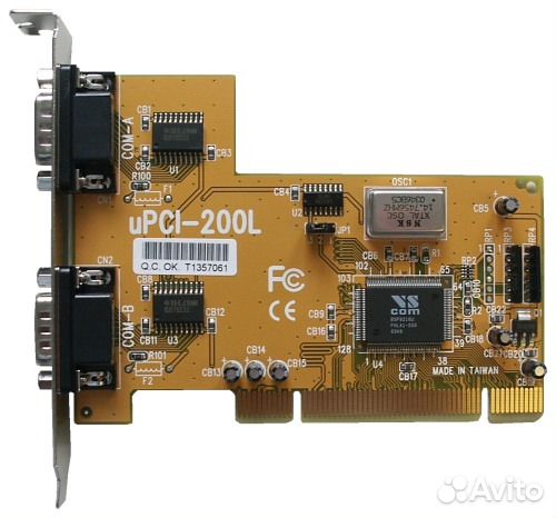 Контроллер PCI to 2xCOM-port (RS-232)
