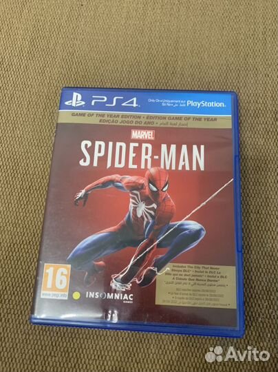 Человек Паук Игры для приставок ps4