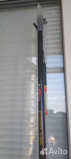 Удочка Mikado princess 5-500 удилище б/у + снасти