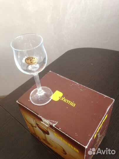 Фужеры богемия