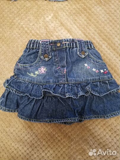 Юбки для девочки рост 80-86 см