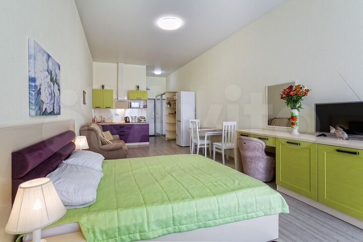 Квартира-студия, 50 м², 5/9 эт.