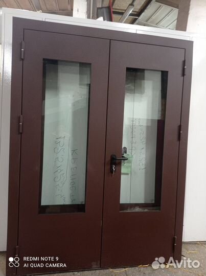 Противопожарные металлические двери