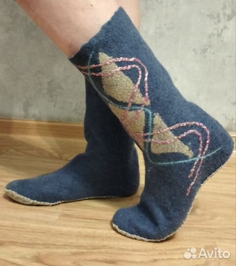 Носочки валяные