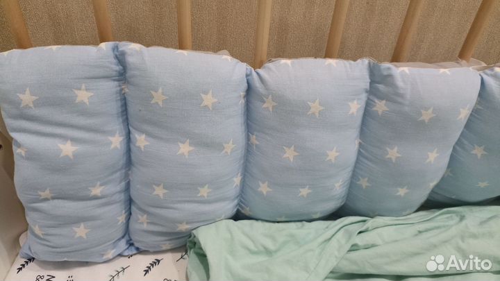 Комплект бортиков в кроватку