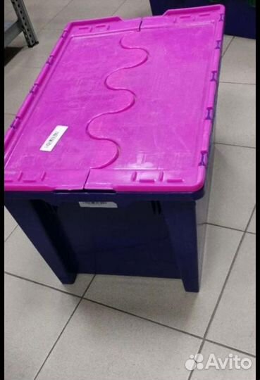 Пластиковый ящик 60х40х35 см разные