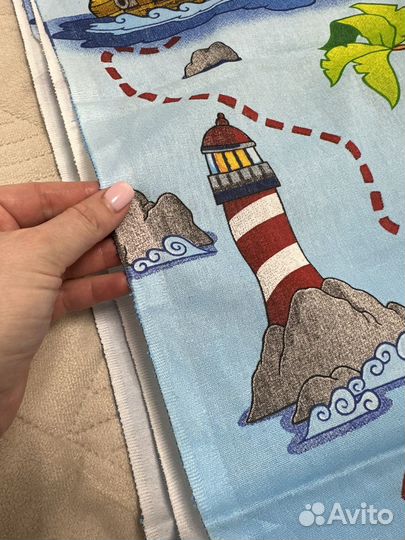 Ткань отрез хлопок