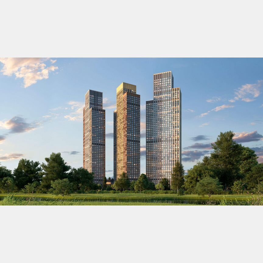 3-к. квартира, 114,6 м², 27/54 эт.