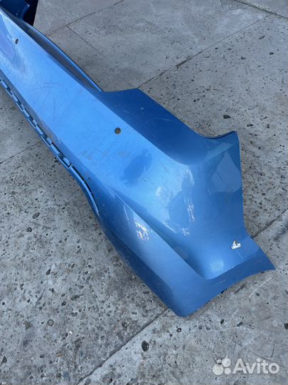 Бампер задний шкода рапид/12-20г