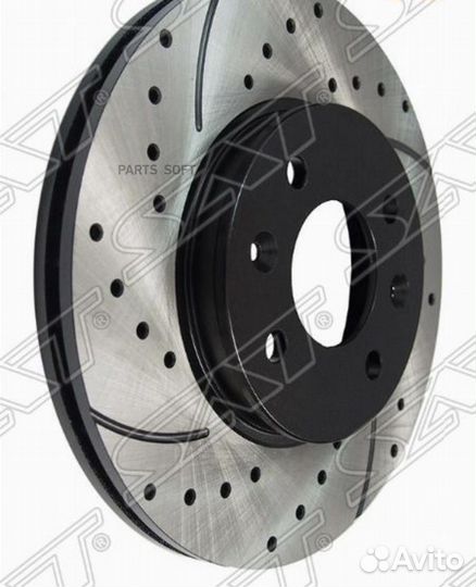 SAT ST-51712-0U000PF диск тормозной передний ST-51712-0U000PF (SAT)