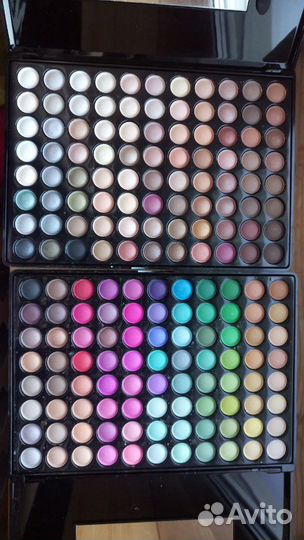 Тени шимерные и сатиновые