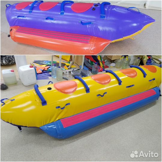 Надувной банан из пвх и переходник