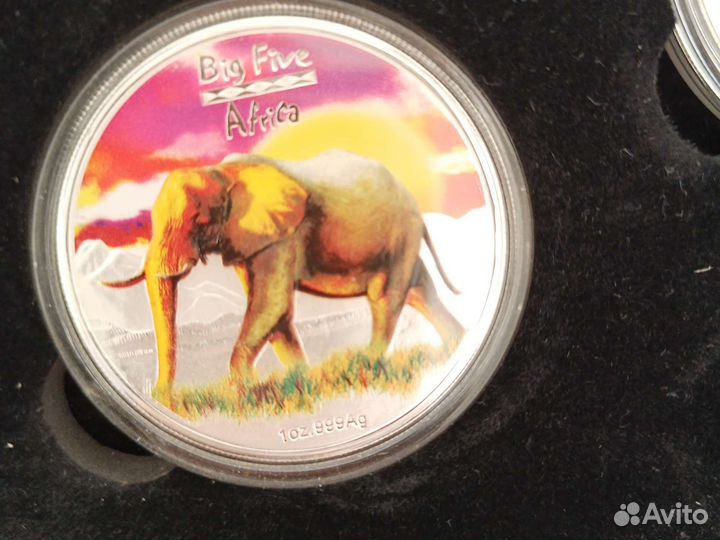 Набор серебряная 999 монет