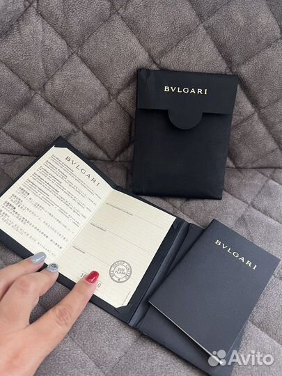 Комплект документов bvlgari